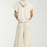 Mira Mikati Relaxed Cotton and Twill Trouser