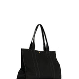 The Row Sisal Shoulder Bag in Twill Canvas