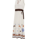 Herno Summer Print Sleeveless Dress