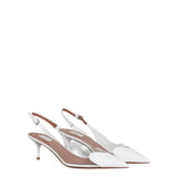 Alaia Blanc Optique Slingbacks 55