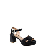 Rupert Sanderson Diedre Crystal Platform Sandal