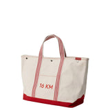 Kilometre Paris 16 KM Canvas Tote Bag Solid