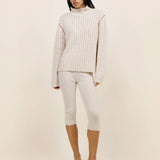 The Elder Statesman Glacier Texture Pullover