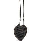 Alaia Noir Studded Le Couer Bag