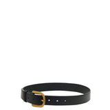 Gabriela Hearst Sam Belt in Black Leather