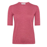 Gabriela Hearst Chryse Short Sleeve Crew Neck