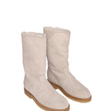 Pierre Hardy Montana Suede and Shearling 30mm Ankle Boot