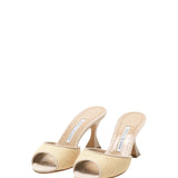 Manolo Blahnik Jadara Open Toe Mule