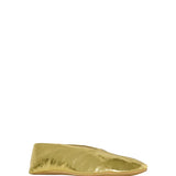 The Row Gold Stella Slipper