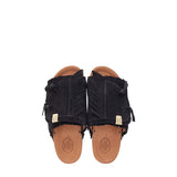 Visvim Christo Shaman Mules in Black