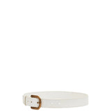 Gabriela Hearst Sam Belt in White Leather