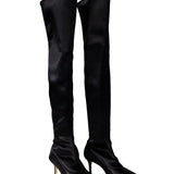 Alexa Wagner Satin Audrey Bootie