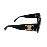 Celine Maxi Triomphe Sunglasses in Black