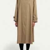The Row Lolana Coat in Cotton and Silk