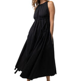 Alaia Noir Halter Dress