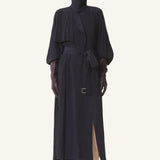 Lanvin Trench Coat in Charmeuse