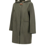 Herno 3 Layer Linen Hooded Parka