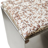 Luisa Cevese Riedizioni Small Stool with Cushion