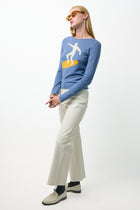 Cashmere Surfer Crewneck Sweater