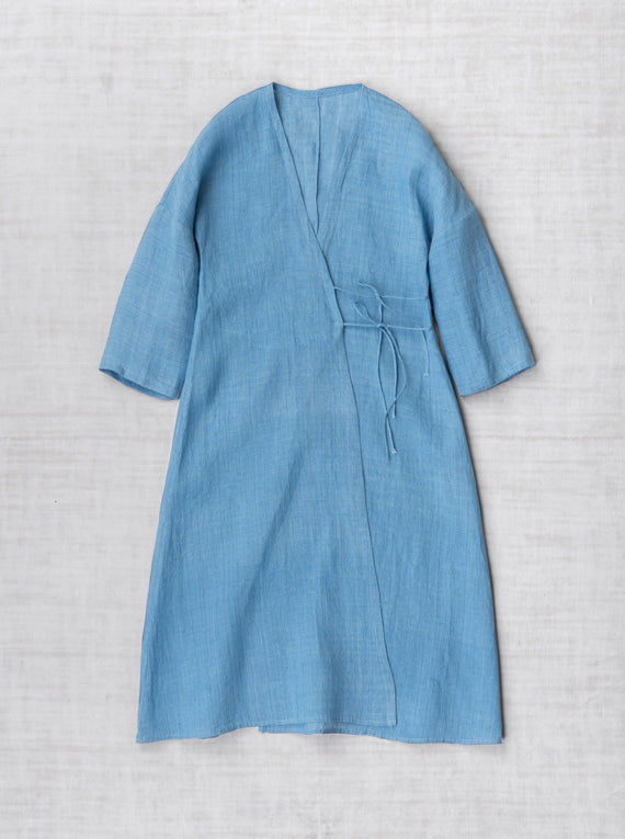 Denim Wrap Dress