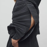 Akiko Top in Polyester and Wool