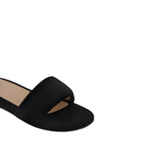 Carven Garnier Padded Satin Slides