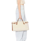 Alaia Blanc Naturel Hand Knotted Top