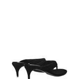 Alaia Heel Thong Mule in Velvet