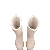 Pierre Hardy Montana Suede and Shearling 30mm Ankle Boot