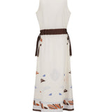Herno Summer Print Sleeveless Dress