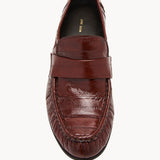 The Row Soft Loafer in Eel