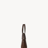 The Row Medium Ingrid Top Handle Bag in Saddle Leather