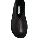 The Row Stella Slipper in Nappa and Shearling