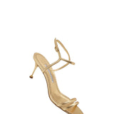 Manolo Blahnik Ciagalo Nappa Leather Ankle Strap Sandal