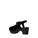 Daniela Gregis Velvet Clogs