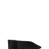 Alaia Suede Cube Wedge Mule