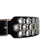 Alaia Black Studded Belt