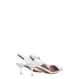 Alaia Blanc Optique Slingbacks 55