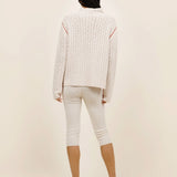 The Elder Statesman Glacier Texture Pullover