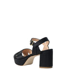 Rupert Sanderson Deidre Raffia Platform