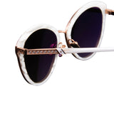Leisure Society Lovelace 18K Rose Gold Glacier Sunglasses