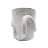 Astier de Villatte Snake Cup with Golden and Black Eyes