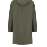 Herno 3 Layer Linen Hooded Parka