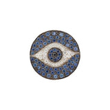 Ileana Makri 18k White Gold Dawn Ring with Blue Sapphires
