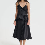 Cecilie Bahnsen Alessandra Silk Top