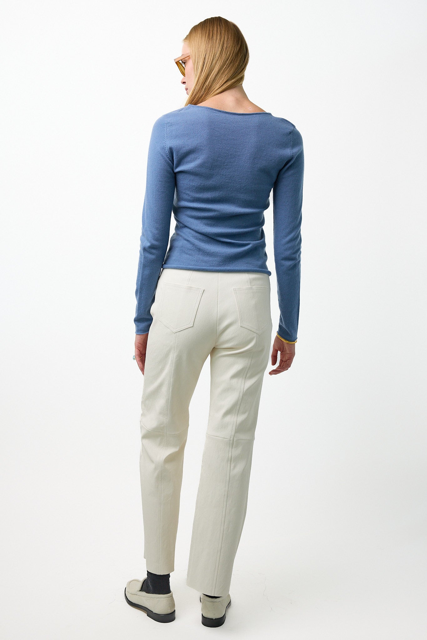 Cashmere Surfer Crewneck Sweater
