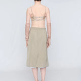 Pull-On Skirt in Duchesse