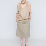 Pull-On Skirt in Duchesse