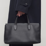 The Row Marcel Top Handle Bag in Lux Grain Leather