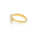 Ali Grace 14K YG with Diamonds, Sapphire Evil Eye